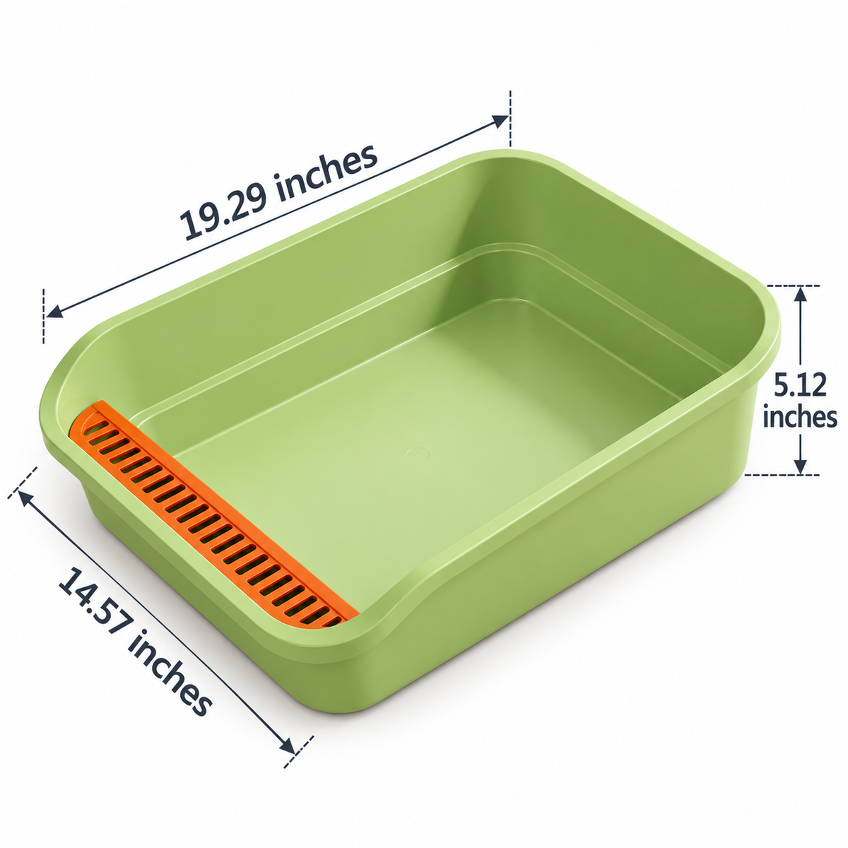 Side Open Cat Litter Box