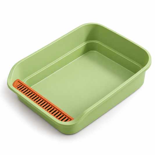 Side Open Cat Litter Box