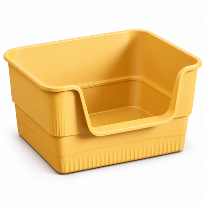 Open-Top Cat Litter Box